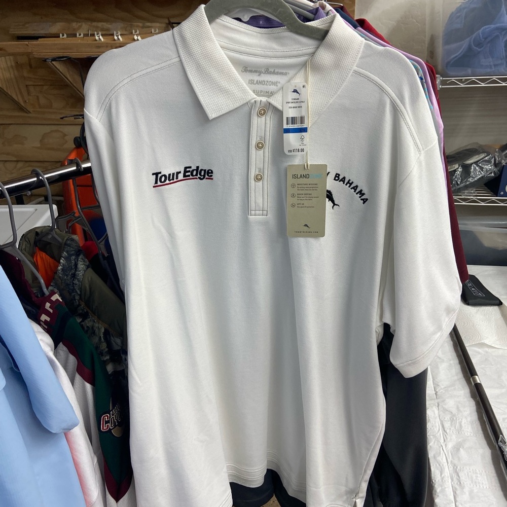 Tommy Bahama White Polo Shirt